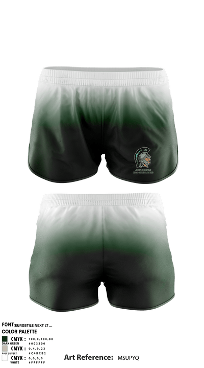 John S Battle High School Band 1203699 Women's Shorts - 1
