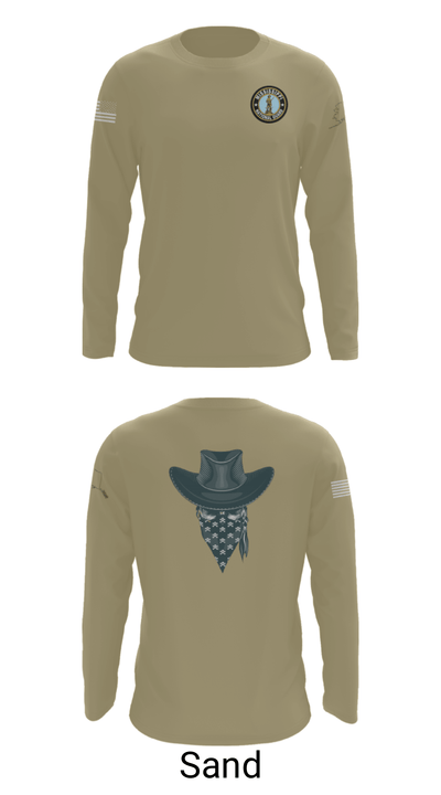 4th Platoon “Bandits” 80274914 Long Sleeve Performance Shirt - 18