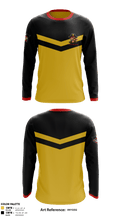 Winfield High School Cheer 92551370 Long Sleeve Performance Shirt - 1