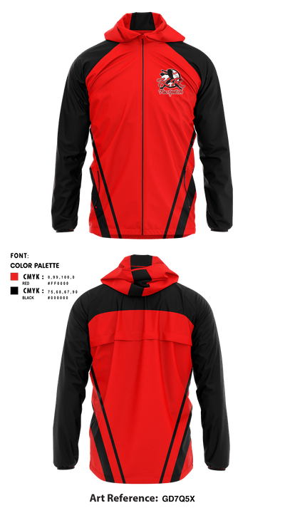 KR Fastpitch 10u 74513825 Windbreaker - 1