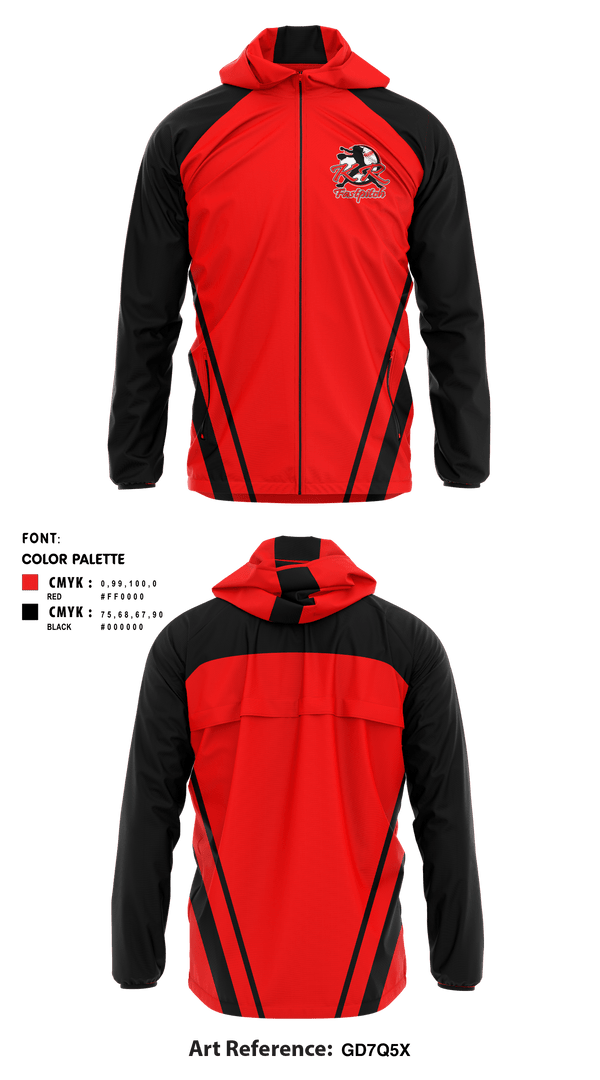 Windbreaker, KR Fastpitch 9u, Softball, Teamtime, Team time, sublimation, custom sports apparel, team uniforms, spirit wear, spiritwear, sports uniforms, custom shirts, team store, custom team store, fundraiser sports, apparel fundraiser