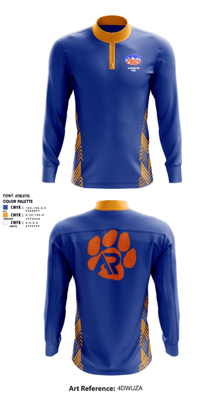 Quarter Zip Jacket, Washington Park High School Basketball, Women's Basketball, Teamtime, Team time, sublimation, custom sports apparel, team uniforms, spirit wear, spiritwear, sports uniforms, custom shirts, team store, custom team store, fundraiser sports, apparel fundraiser