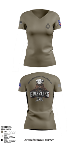 Women's Short Sleeve Vneck Shirt, , Army, Teamtime, Team time, sublimation, custom sports apparel, team uniforms, spirit wear, spiritwear, sports uniforms, custom shirts, team store, custom team store, fundraiser sports, apparel fundraiser