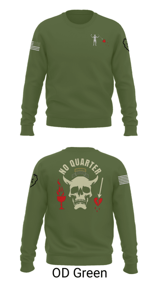 Crew Neck Sweatshirt, , Army, Teamtime, Team time, sublimation, custom sports apparel, team uniforms, spirit wear, spiritwear, sports uniforms, custom shirts, team store, custom team store, fundraiser sports, apparel fundraiser