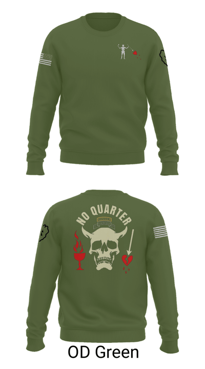 C-CO 1-27 1st PLT BLACKBEARD 676518 Crew Neck Sweatshirt - 10