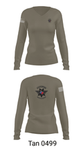 Statewide Protective Services 12538999 Women's Long Sleeve V-neck Shirt - 41