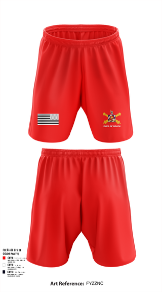 Athletic Shorts With Pockets, 1-41 FA, Army, Teamtime, Team time, sublimation, custom sports apparel, team uniforms, spirit wear, spiritwear, sports uniforms, custom shirts, team store, custom team store, fundraiser sports, apparel fundraiser