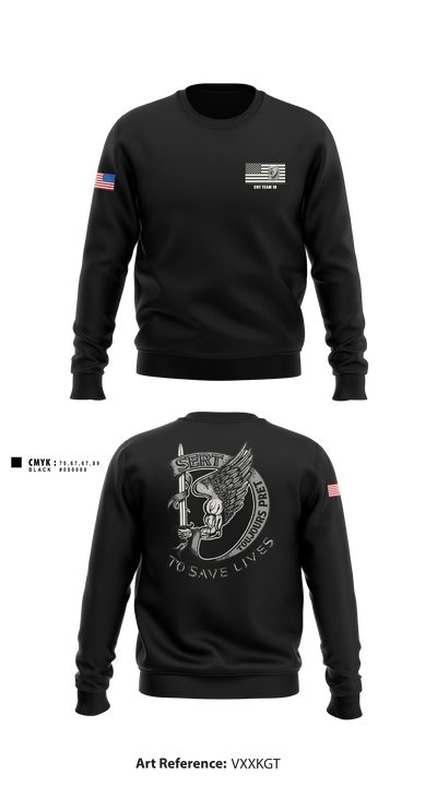 Crisis Response Team 76524616 Crew Neck Sweatshirt - 1