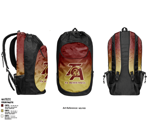 Gear Bag, Thornton Academy, Spirit Store, Teamtime, Team time, sublimation, custom sports apparel, team uniforms, spirit wear, spiritwear, sports uniforms, custom shirts, team store, custom team store, fundraiser sports, apparel fundraiser