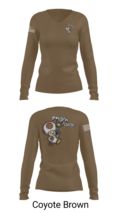 84th Engineer Battalion S&D 81399960 Women's Long Sleeve V-neck Shirt - 37