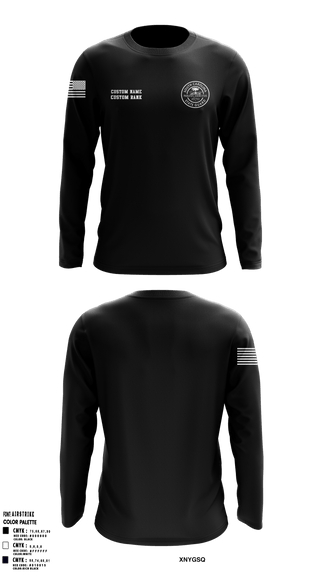 Long Sleeve Performance Shirt, South Carolina State Guard, , Teamtime, Team time, sublimation, custom sports apparel, team uniforms, spirit wear, spiritwear, sports uniforms, custom shirts, team store, custom team store, fundraiser sports, apparel fundraiser