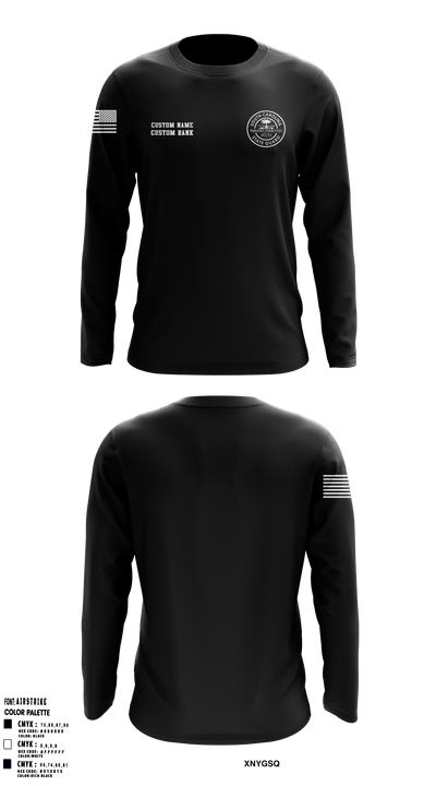 South Carolina State Guard 67898455 Long Sleeve Performance Shirt - 4