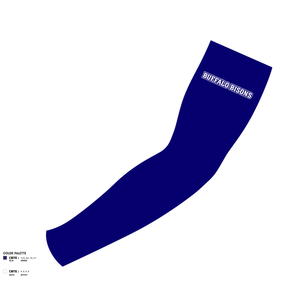Arm Sleeve, Buffalo Bisons, Football, Teamtime, Team time, sublimation, custom sports apparel, team uniforms, spirit wear, spiritwear, sports uniforms, custom shirts, team store, custom team store, fundraiser sports, apparel fundraiser