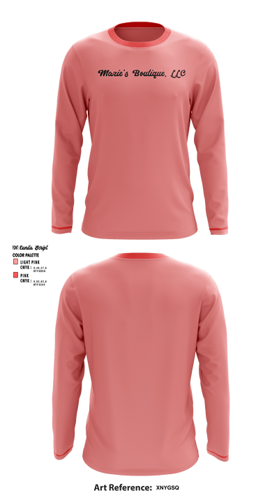 Mazie’s Boutique, LLC 53231046 Long Sleeve Performance Shirt - 1