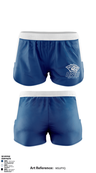 Ranger Panties, DAKOTA WESLEYAN ATHLETICS, Spirit Store, Teamtime, Team time, sublimation, custom sports apparel, team uniforms, spirit wear, spiritwear, sports uniforms, custom shirts, team store, custom team store, fundraiser sports, apparel fundraiser