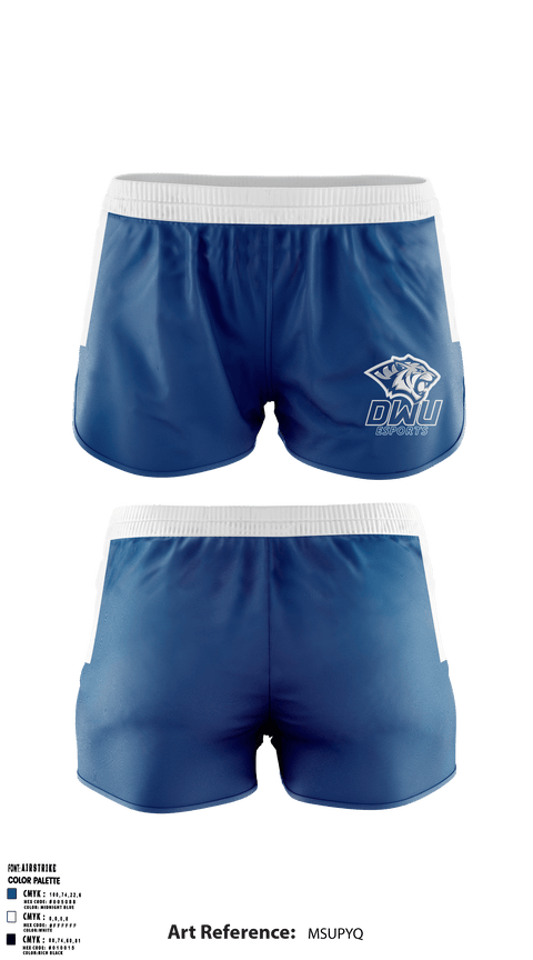 Ranger Panties, DAKOTA WESLEYAN ATHLETICS, Spirit Store, Teamtime, Team time, sublimation, custom sports apparel, team uniforms, spirit wear, spiritwear, sports uniforms, custom shirts, team store, custom team store, fundraiser sports, apparel fundraiser