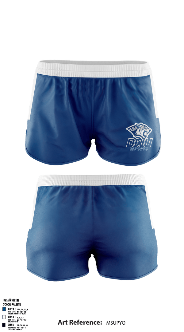 Ranger Panties, DAKOTA WESLEYAN ATHLETICS, Spirit Store, Teamtime, Team time, sublimation, custom sports apparel, team uniforms, spirit wear, spiritwear, sports uniforms, custom shirts, team store, custom team store, fundraiser sports, apparel fundraiser