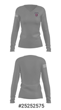 Sullivan Junior High School Volleyball 53113403 Women's Long Sleeve V-neck Shirt - 35