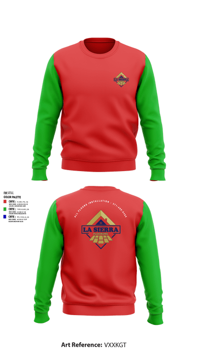 La sierra flooringLa sierra flooring 2998075 Crew Neck Sweatshirt - 1