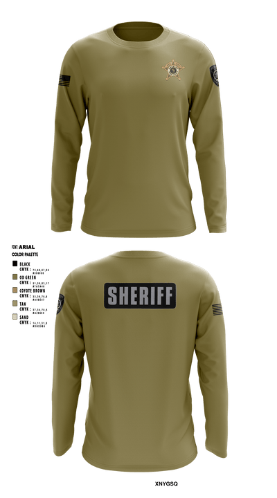 Henry County S.E.R.T. 87395571 Long Sleeve Performance Shirt - 4