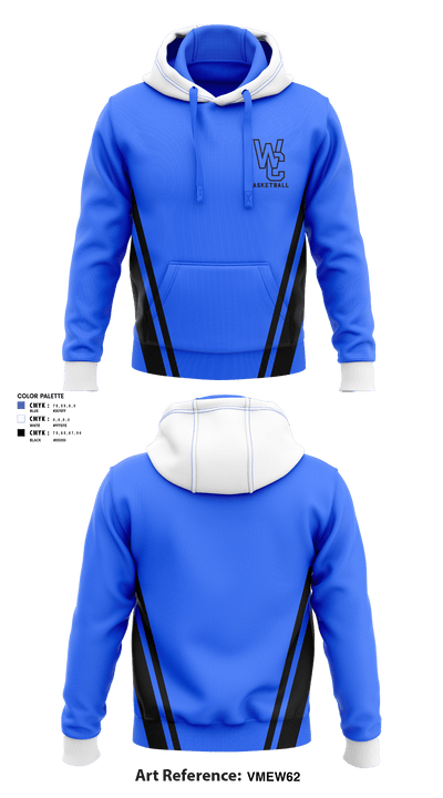 Washington County High School Basketball 52646337 Hoodie - 1
