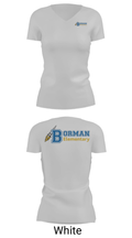Frank Borman School 72819267 Women's Short Sleeve V-neck Shirt - 20