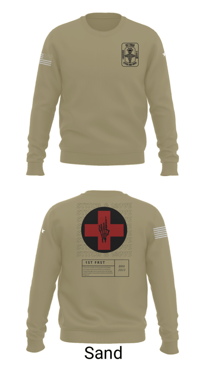 1st FRSD 86296727 Crew Neck Sweatshirt - 12