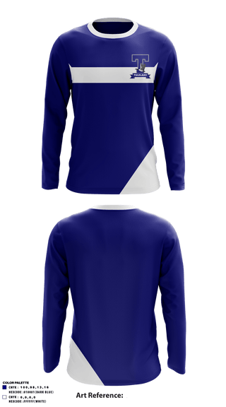 Long Sleeve Performance Shirt, Tulelake High School, Spirit Store, Teamtime, Team time, sublimation, custom sports apparel, team uniforms, spirit wear, spiritwear, sports uniforms, custom shirts, team store, custom team store, fundraiser sports, apparel fundraiser