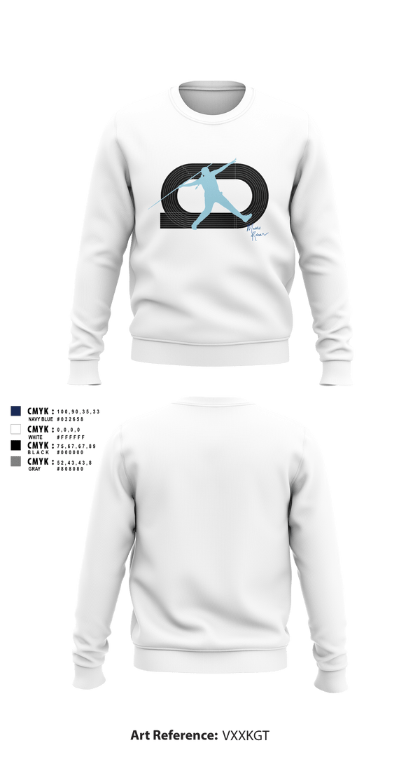 Crew Neck Sweatshirt, Maddie Roberts, , Teamtime, Team time, sublimation, custom sports apparel, team uniforms, spirit wear, spiritwear, sports uniforms, custom shirts, team store, custom team store, fundraiser sports, apparel fundraiser