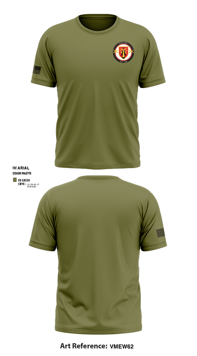 USAG Fort Sill 33635328 Short Sleeve Performance Shirt - 2