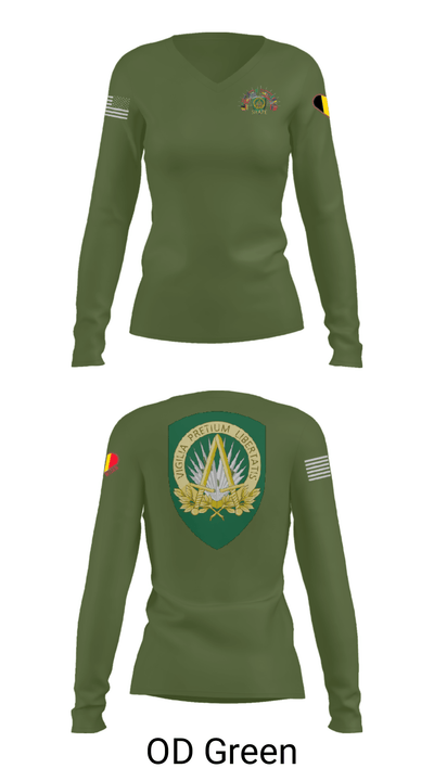 SHAPE 25220864 Women's Long Sleeve V-neck Shirt - 40