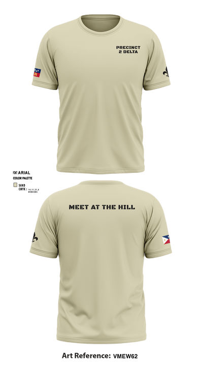 Precinct 2 Delta 41159276 Short Sleeve Performance Shirt - 5