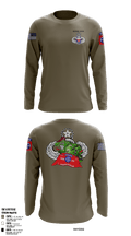 82nd BSB 82nd ABN DIV 96465842 Long Sleeve Performance Shirt - 7