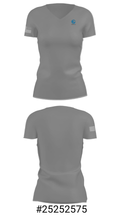 Kenston Middle School 10997372 Women's Short Sleeve V-neck Shirt - 22