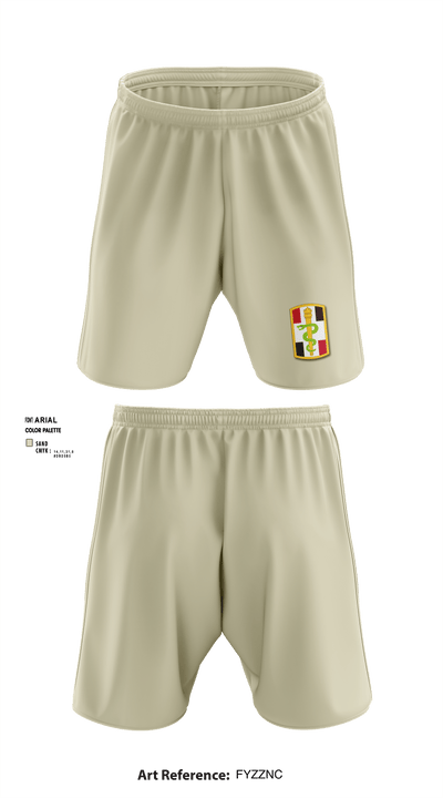 345th MCGA 98196690 Athletic Shorts With Pockets - 1
