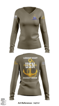 Cnattu north island 17533071 Women's Long Sleeve V-neck Shirt - 1
