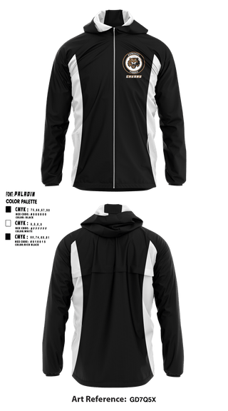 Windbreaker, Armorel High School Cheer, Spirit Store, Teamtime, Team time, sublimation, custom sports apparel, team uniforms, spirit wear, spiritwear, sports uniforms, custom shirts, team store, custom team store, fundraiser sports, apparel fundraiser