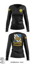 1-390TH B CO. 88866436 Women's Long Sleeve V-neck Shirt - 2