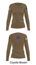Postfontaine Medical 17094937 Women's Long Sleeve V-neck Shirt - 38