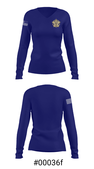 Women's Long Sleeve Vneck Shirt, LIENDO SECURTY &INVESTIGATIVE SERVICES, , Teamtime, Team time, sublimation, custom sports apparel, team uniforms, spirit wear, spiritwear, sports uniforms, custom shirts, team store, custom team store, fundraiser sports, apparel fundraiser
