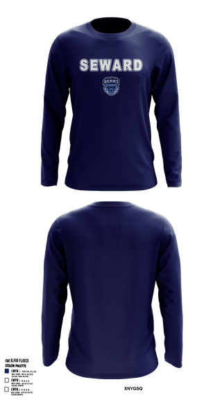 Long Sleeve Performance Shirt, Seward Park Campus Basketball, Men's Basketball, Teamtime, Team time, sublimation, custom sports apparel, team uniforms, spirit wear, spiritwear, sports uniforms, custom shirts, team store, custom team store, fundraiser sports, apparel fundraiser