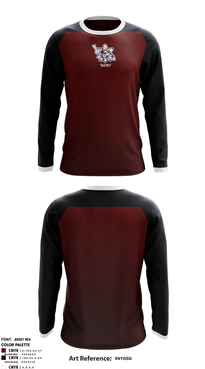 Utica Academy of Science Charter School Soccer 69082003 Long Sleeve Performance Shirt - 1