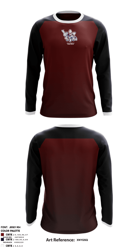 Long Sleeve Performance Shirt, Utica Academy of Science Charter School Soccer, Men's Soccer, Teamtime, Team time, sublimation, custom sports apparel, team uniforms, spirit wear, spiritwear, sports uniforms, custom shirts, team store, custom team store, fundraiser sports, apparel fundraiser