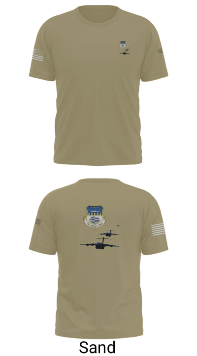 315th Airlift Wing/315th Maintenance Group 82634422 Short Sleeve Performance Shirt - 36