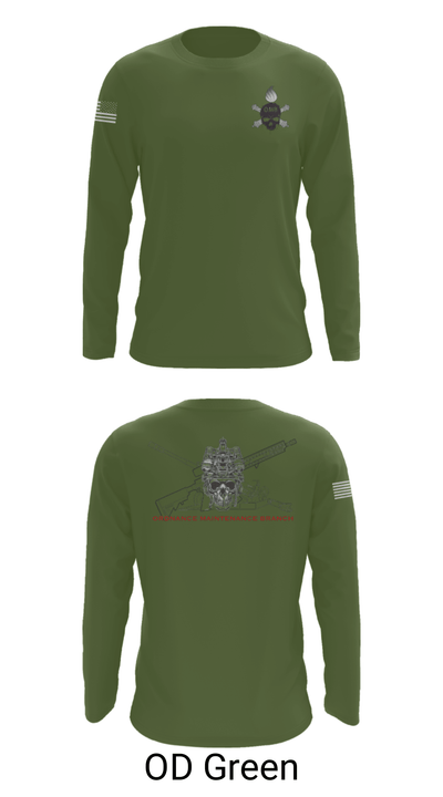 Ordnance Maintenance Branch 26240999 Long Sleeve Performance Shirt - 27