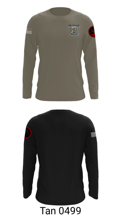 3rd battalion 5th Marines 17647737 Long Sleeve Performance Shirt - 48