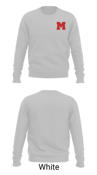 Crew Neck Sweatshirt, West Morris Mendham High School Cross Country, Cross Country, Teamtime, Team time, sublimation, custom sports apparel, team uniforms, spirit wear, spiritwear, sports uniforms, custom shirts, team store, custom team store, fundraiser sports, apparel fundraiser