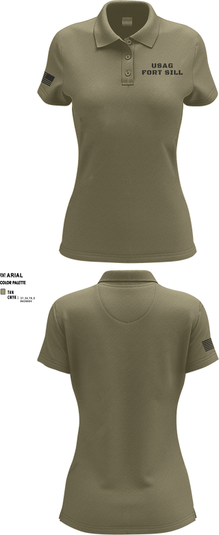 Women's Short Sleeve Performance Polo, , Army, Teamtime, Team time, sublimation, custom sports apparel, team uniforms, spirit wear, spiritwear, sports uniforms, custom shirts, team store, custom team store, fundraiser sports, apparel fundraiser