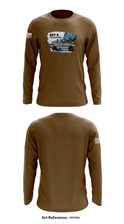 Beachmaster Unit Two 47147216 Long Sleeve Performance Shirt - 3