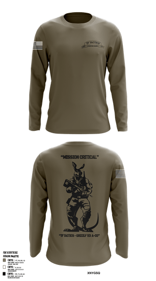 Long Sleeve Performance Shirt, , Army, Teamtime, Team time, sublimation, custom sports apparel, team uniforms, spirit wear, spiritwear, sports uniforms, custom shirts, team store, custom team store, fundraiser sports, apparel fundraiser